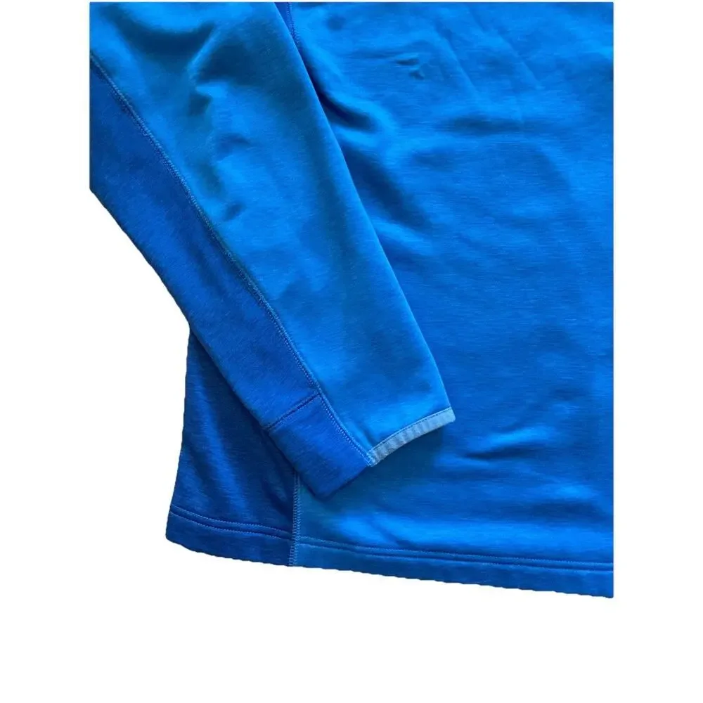 Vineyard Vines 1/4 Zip Pullover Men's Size Large Fleece Lined Jacket Blue